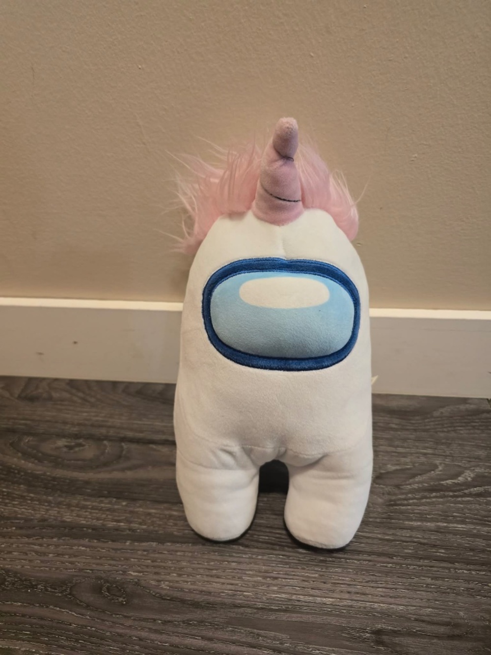Among Us White Unicorn Plush